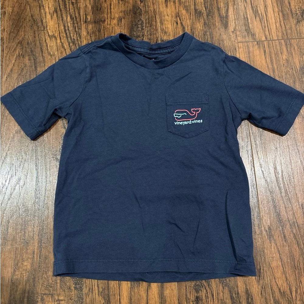 Vineyard Vines Kids Classic Navy Tee